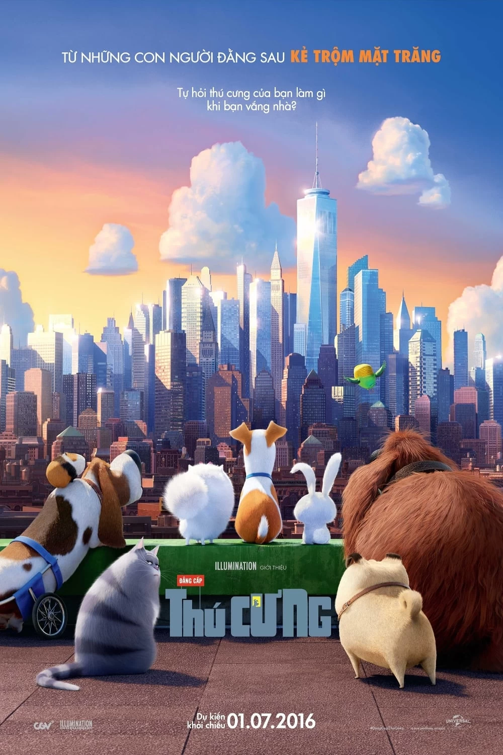 Xem phim Đẳng Cấp Thú Cưng - The Secret Life of Pets (2016)