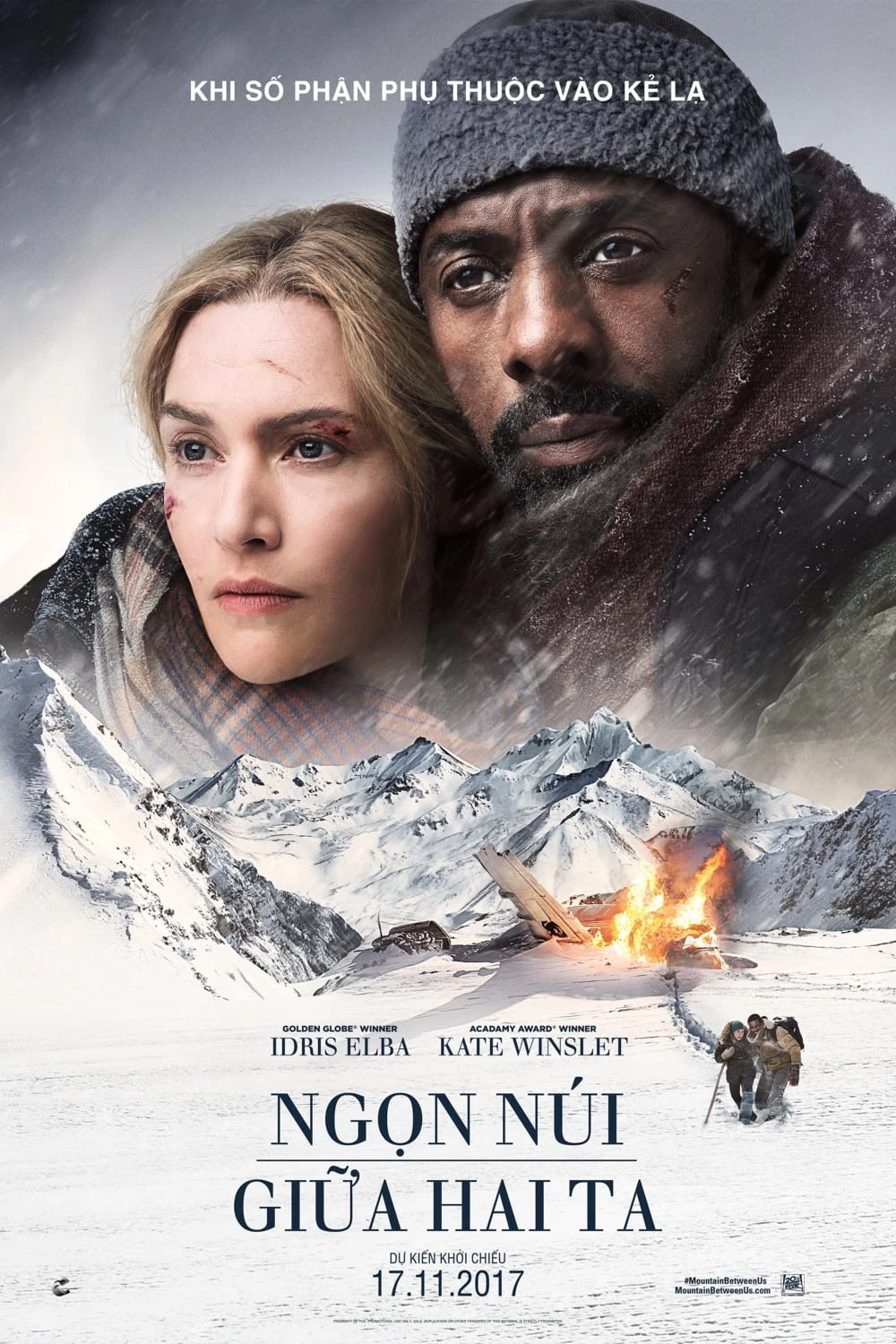 Xem phim Ngọn Núi Giữa Hai Ta - The Mountain Between Us (2017)