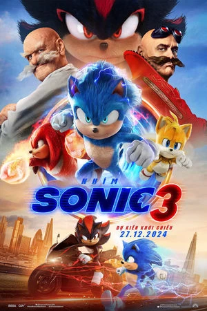 Xem phim Nhím Sonic 3 - Sonic the Hedgehog (2024)