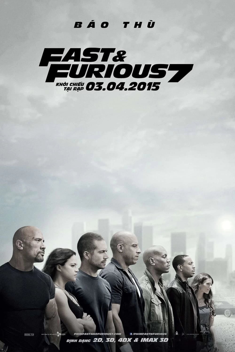 Xem phim Quá Nhanh Quá Nguy Hiểm 7 - Fast & Furious 7 (2015)