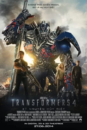 Xem phim Robot Đại Chiến 4: Kỷ Nguyên Hủy Diệt - Transformers: Age of Extinction (2014)