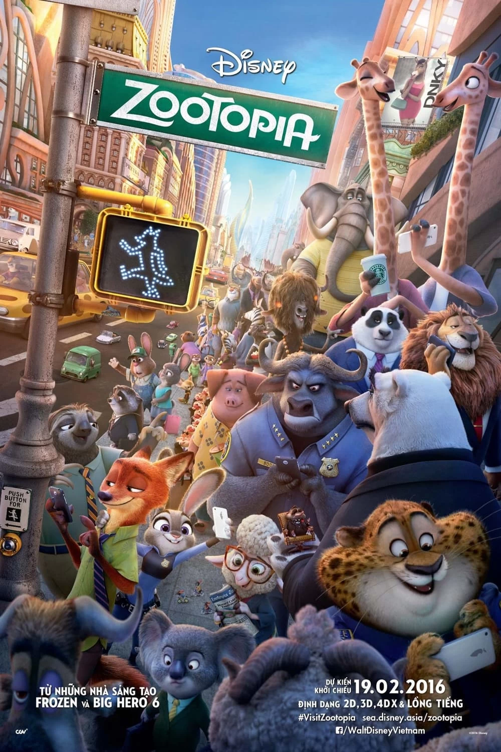 Xem phim Thành Phố Động Vật: Phi Vụ Động Trời - Zootopia (2016)